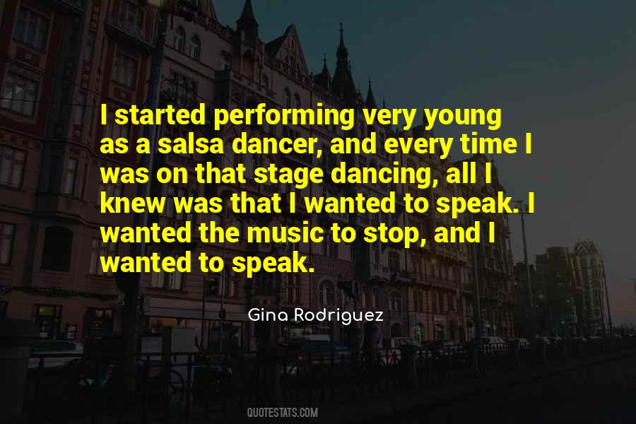 Quotes About Salsa Dancing #419234