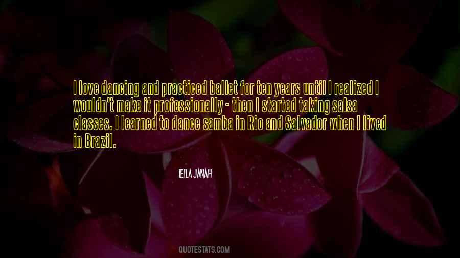 Quotes About Salsa Dancing #678790