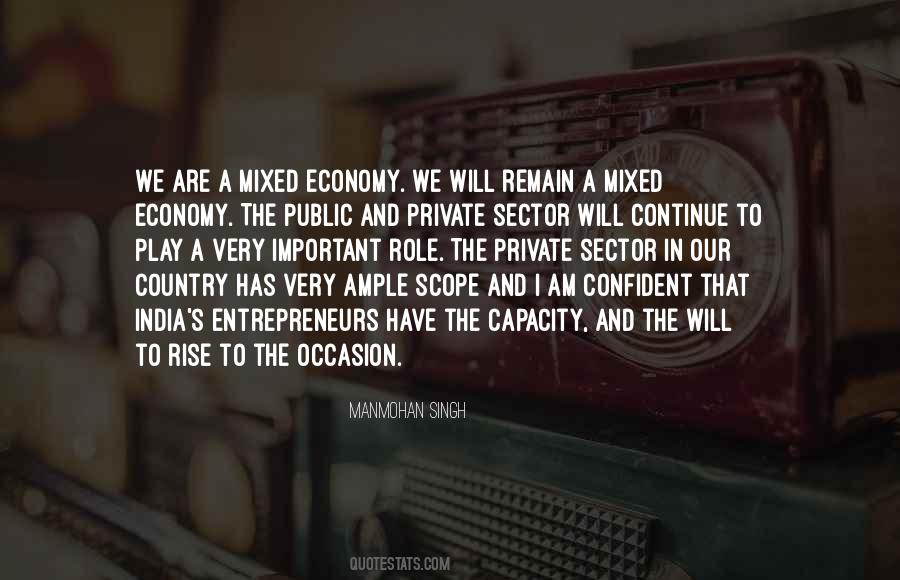 Quotes About India's Economy #1082806