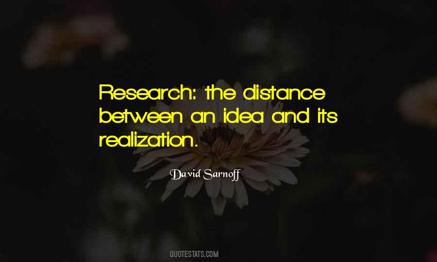 Quotes About The Distance #953159