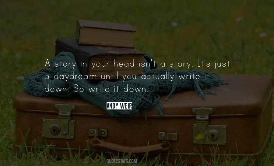 Your Head Down Quotes #150029