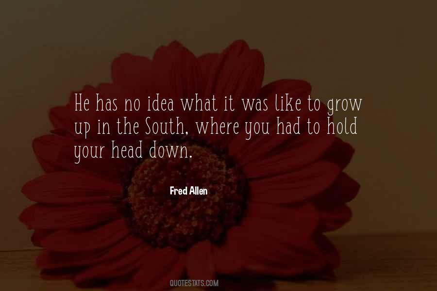 Your Head Down Quotes #299285