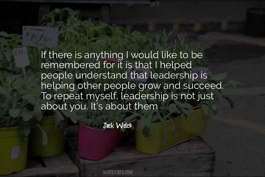 Quotes About Helping Others To Succeed #1061012