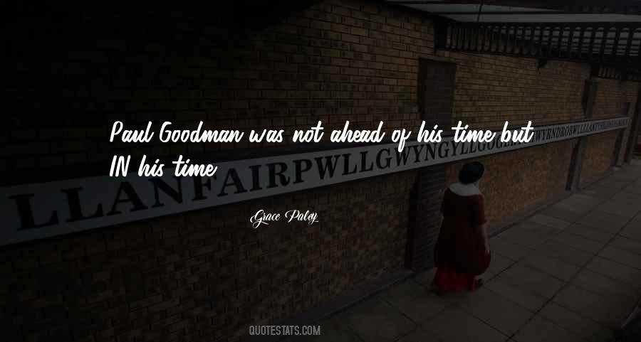 His Time Quotes #1232629