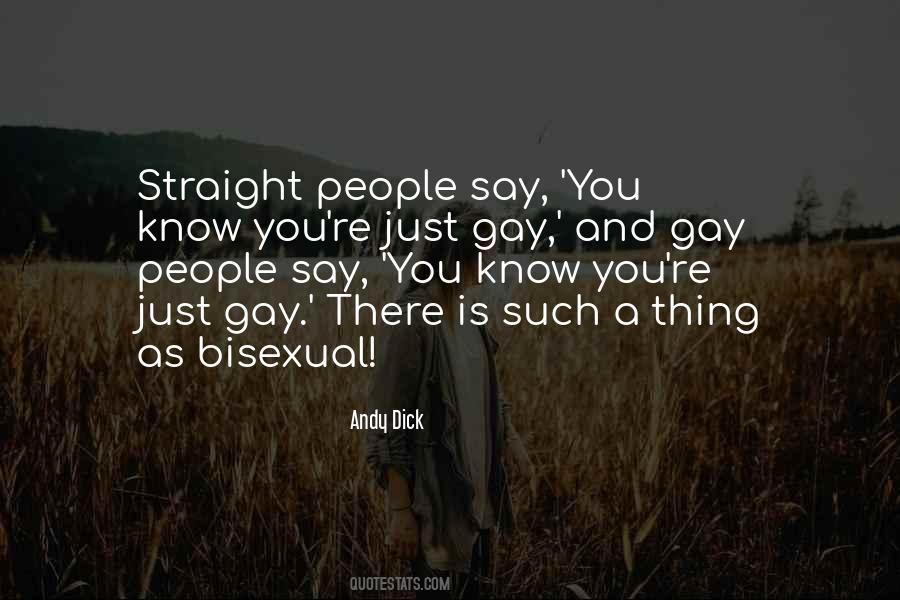 Gay People Quotes #1538284
