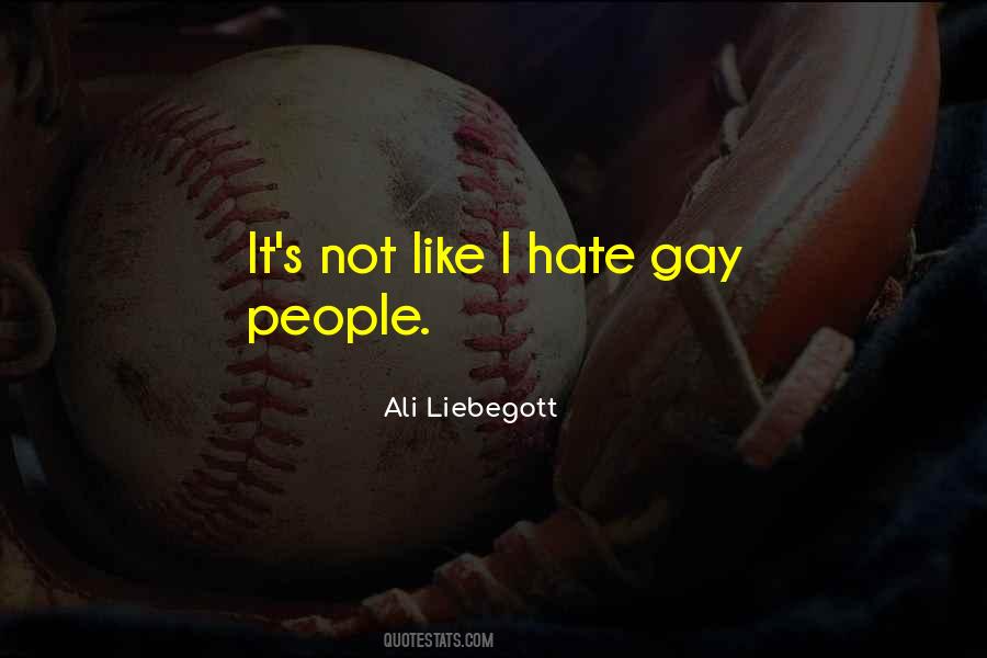 Gay People Quotes #1570757