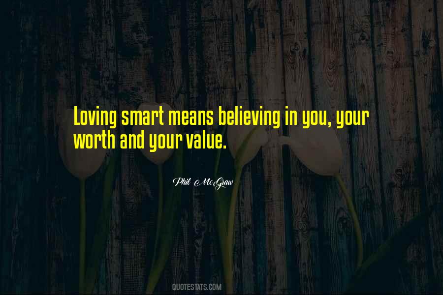 Quotes About Worth And Value #1026208