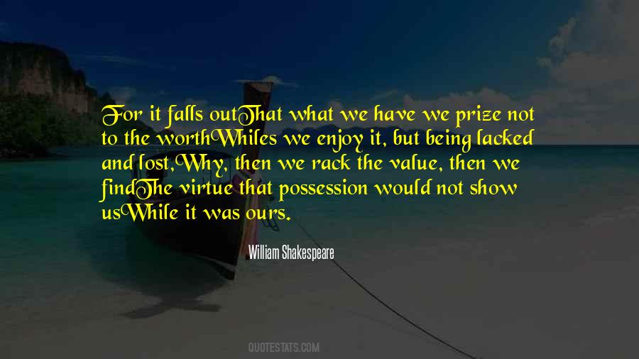 Quotes About Worth And Value #1236234