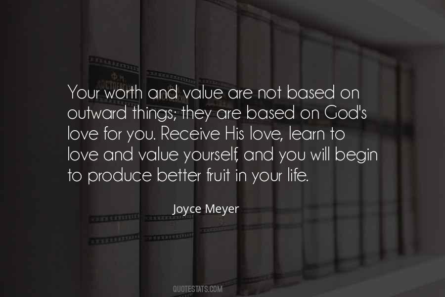 Quotes About Worth And Value #674719