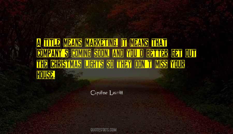 Quotes About Christmas Lights #823515