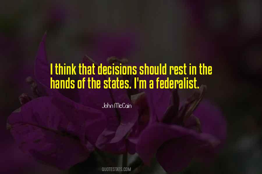 Quotes About The Federalist #1336870