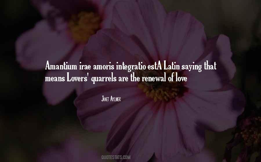 Quotes About Love Latin #91241