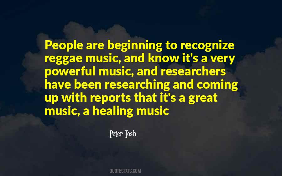 Quotes About Powerful Music #1460875