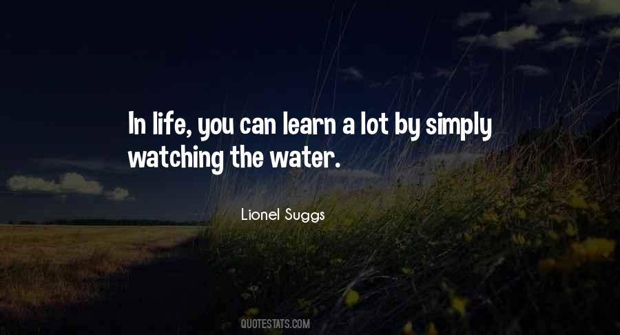 Quotes About Life Water #29057