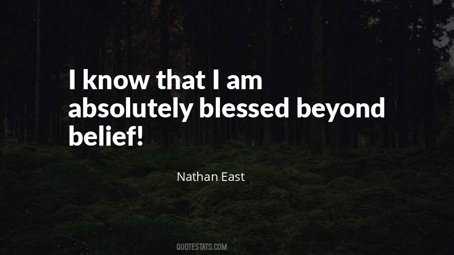 Quotes About I Am Blessed #110867