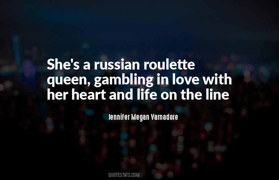 Quotes About Gambling And Love #745587