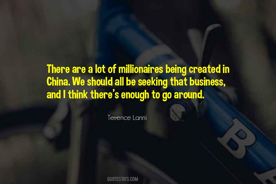 Quotes About Millionaires #1114623