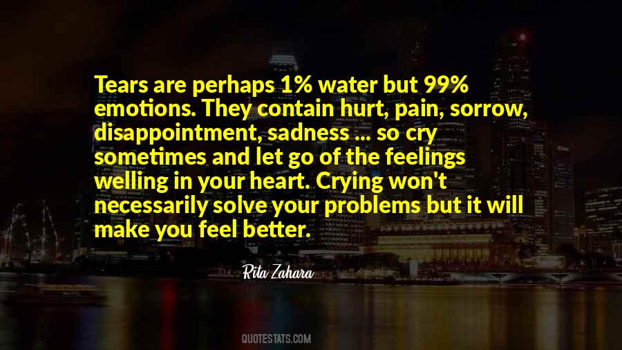 Hurt Letting Go Quotes #117785