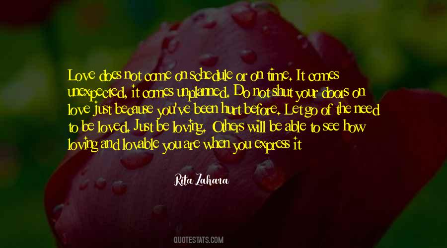 Hurt Letting Go Quotes #830237