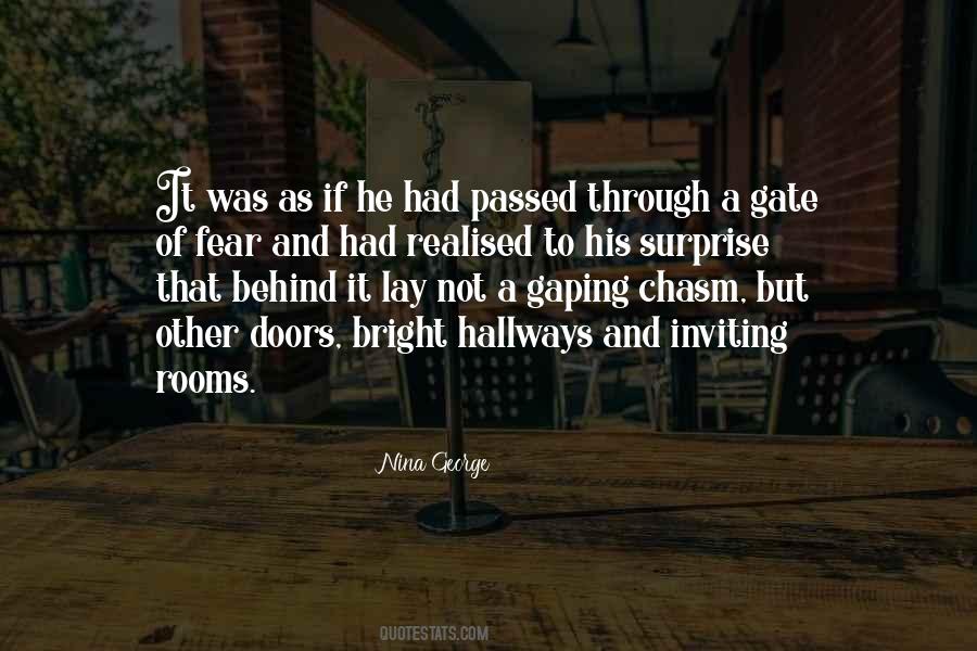 Quotes About Hallways #935623