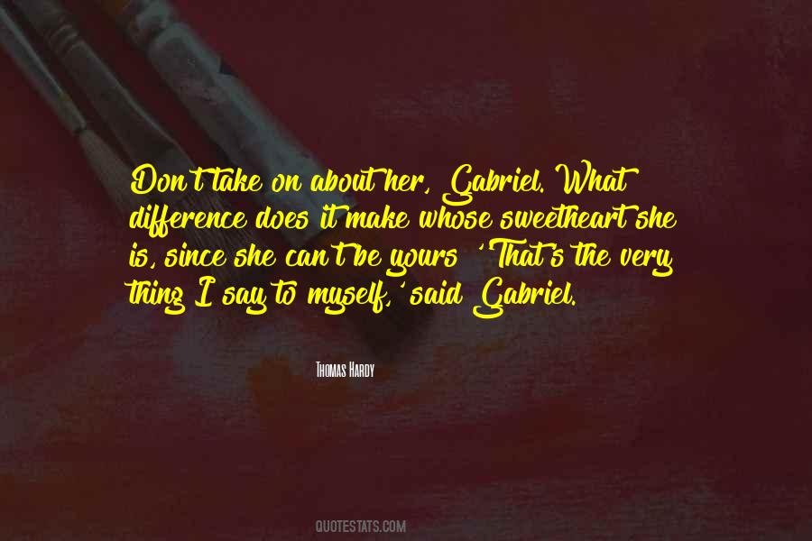 Far From The Madding Crowd Quotes #1581227