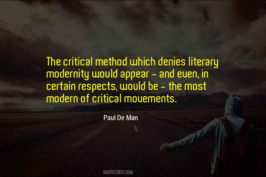 Quotes About Literary Movements #940388
