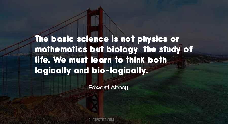 Quotes About Biology And Life #1193228