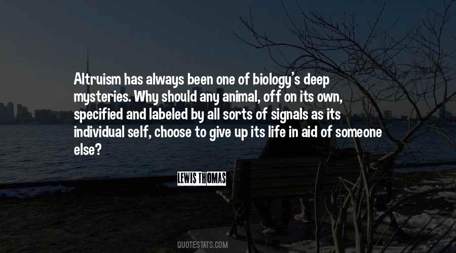 Quotes About Biology And Life #1694398