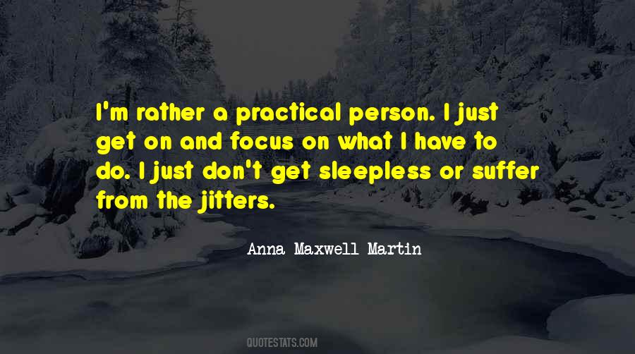 Quotes About Practical Person #1091268