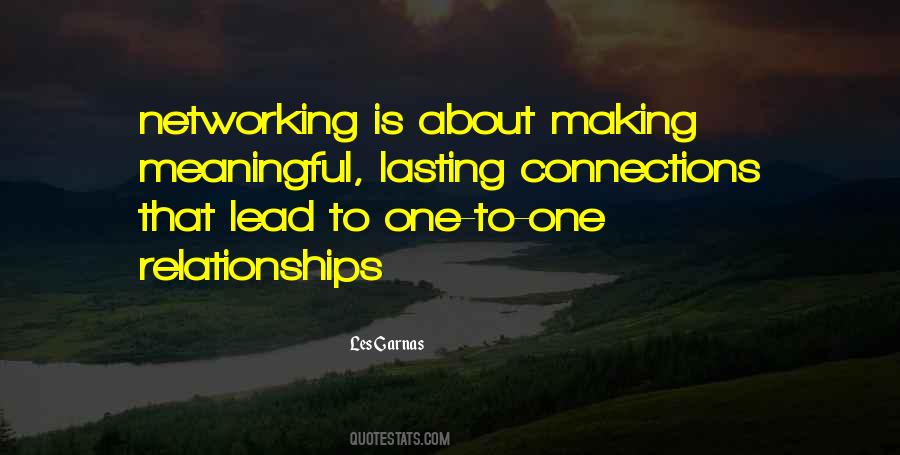 Quotes About Making Connections #1418182