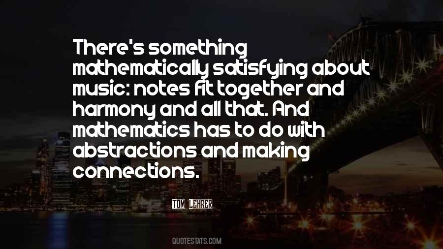 Quotes About Making Connections #1431041