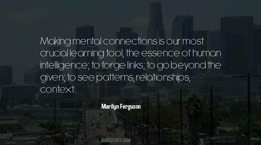 Quotes About Making Connections #181297