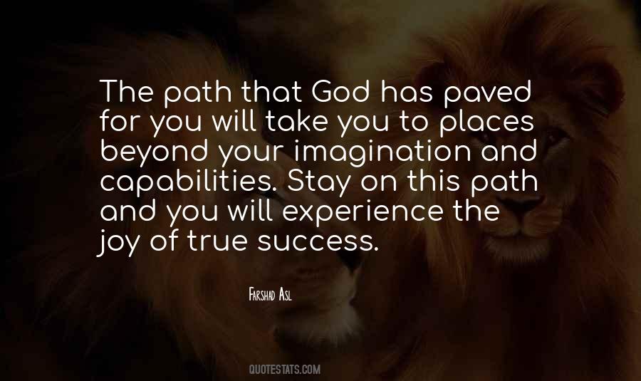 Quotes About Path To Success #194410