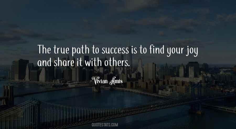 Quotes About Path To Success #300446