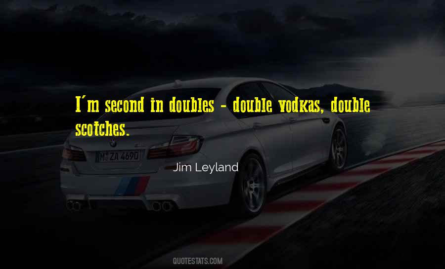 Quotes About Doubles #1417406