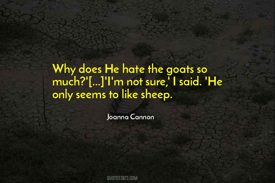 Quotes About Sheep And Goats #1090055