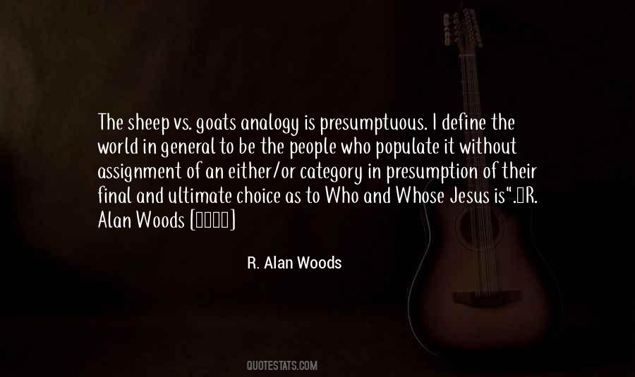 Quotes About Sheep And Goats #1295256