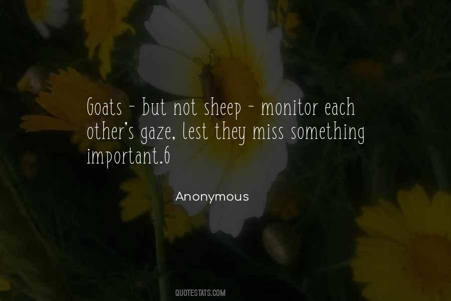 Quotes About Sheep And Goats #1414788