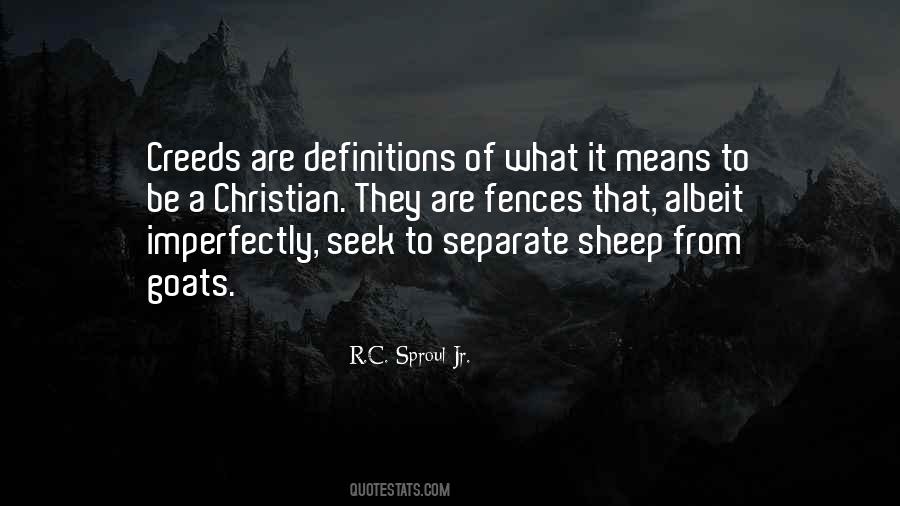 Quotes About Sheep And Goats #244568