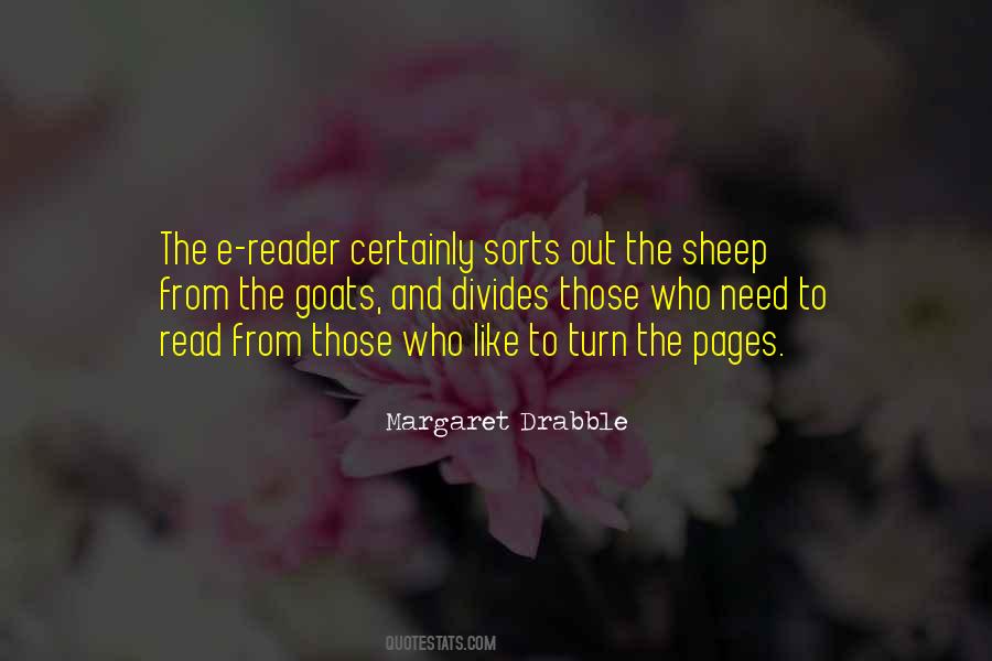 Quotes About Sheep And Goats #863293