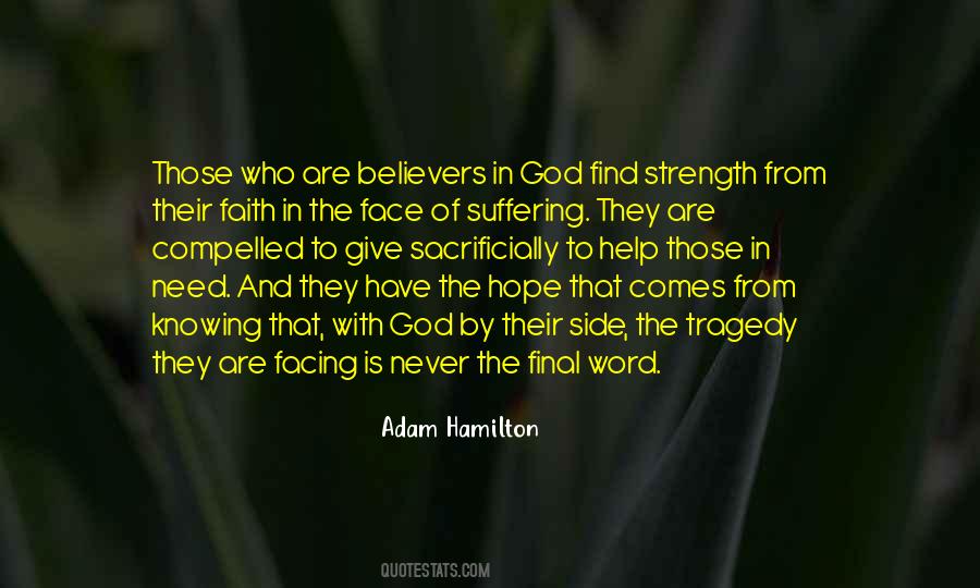 Quotes About Faith And Hope In God #1414175