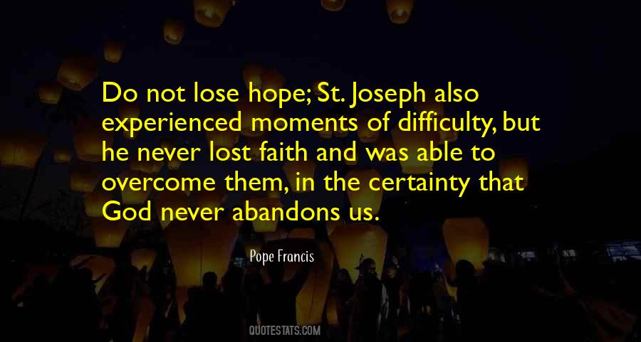 Quotes About Faith And Hope In God #1824469
