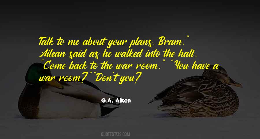 Quotes About A War Room #1309284