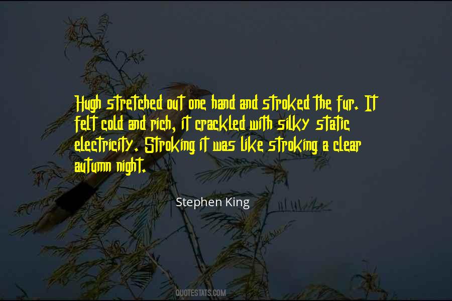 Cold Hand Quotes #170245