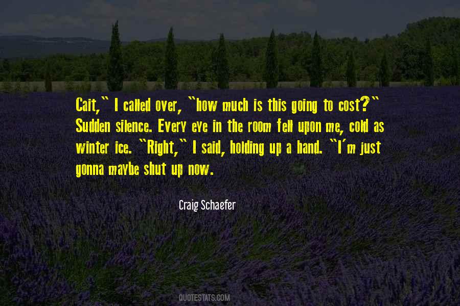 Cold Hand Quotes #1714325