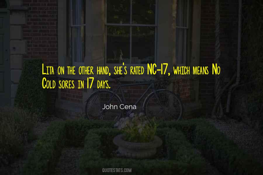 Cold Hand Quotes #1840927