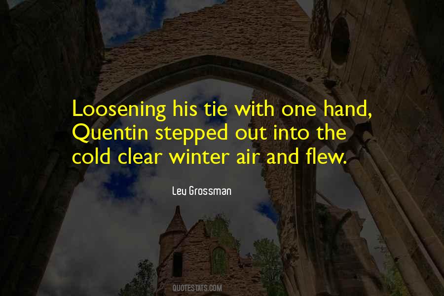 Cold Hand Quotes #23999