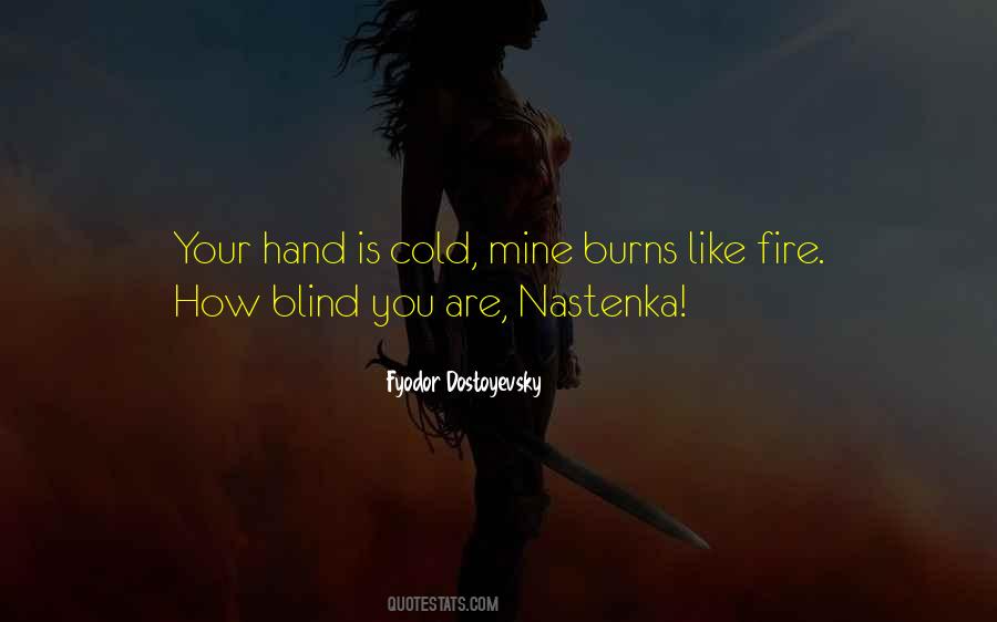 Cold Hand Quotes #883863