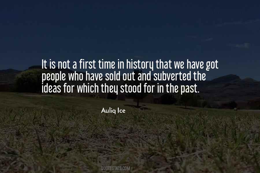 Quotes About History And The Past #223997