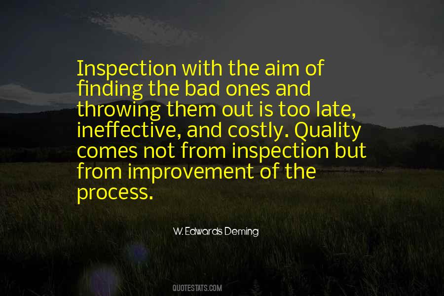 Quotes About Process Improvement #1706822